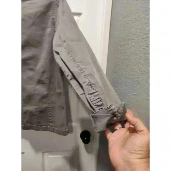 Knox Rose Women's Gray utility‎ army type jacket Size XSmall EUC - Picture 7 of 8